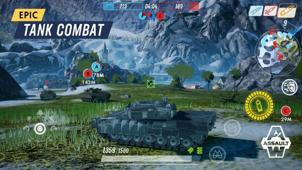 скачать на планшет armored warfare assault tanks 